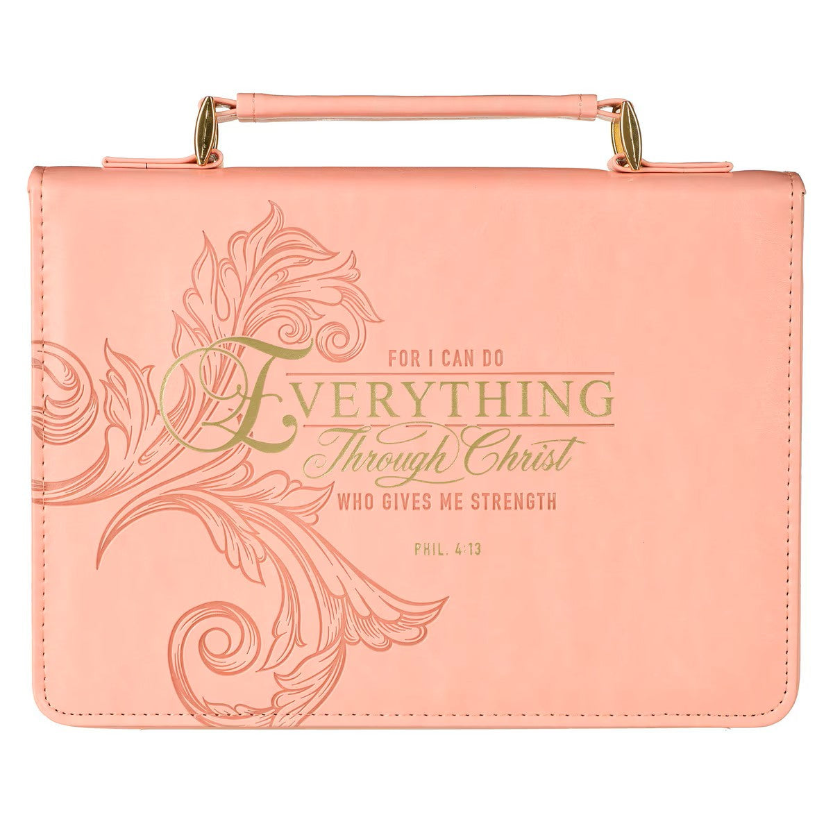 Everything Through Christ Fashion Bible Cover - Philippians 4:13