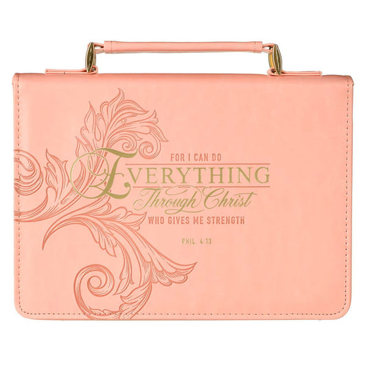Everything Through Christ Fashion Bible Cover - Philippians 4:13