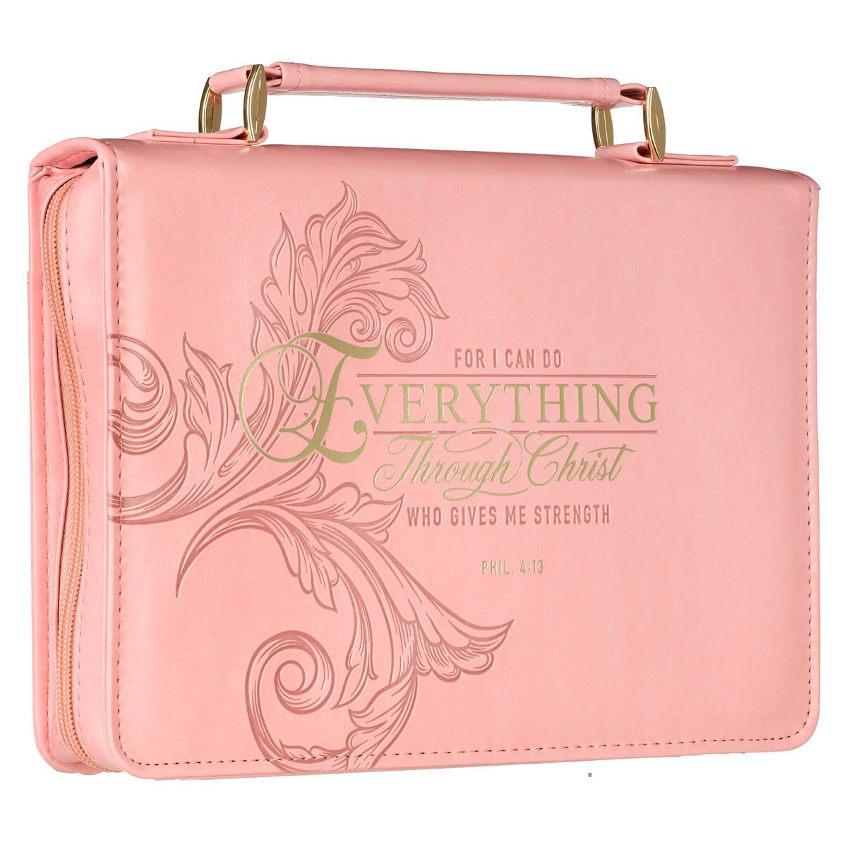 Everything Through Christ Fashion Bible Cover - Philippians 4:13