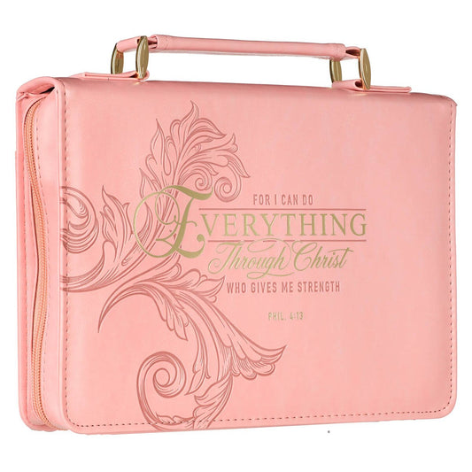 Everything Through Christ Fashion Bible Cover - Philippians 4:13