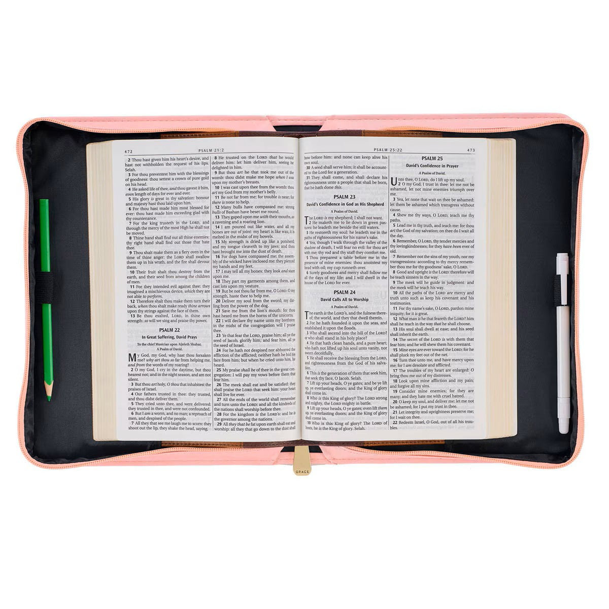 Everything Through Christ Fashion Bible Cover - Philippians 4:13