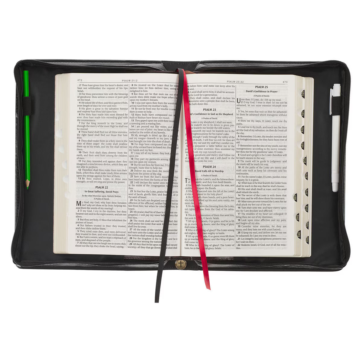 Hope and a Future Botanical Midnight Faux Leather Fashion Bible Cover - Jeremiah 29:11 (Extra Large)
