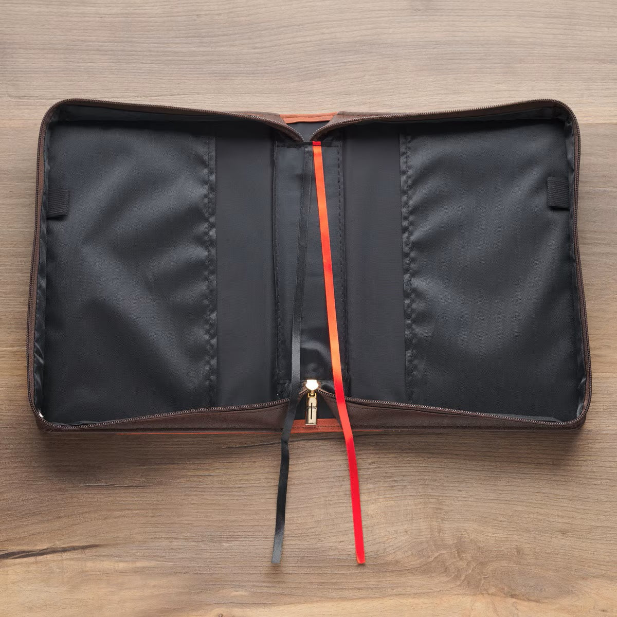Have Made You Two-tone Brown Faux Leather Classic Bible Cover - Isaiah 46:4