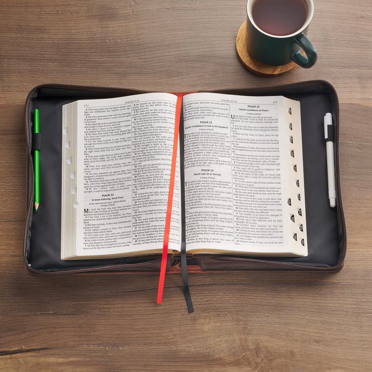 Have Made You Two-tone Brown Faux Leather Classic Bible Cover - Isaiah 46:4