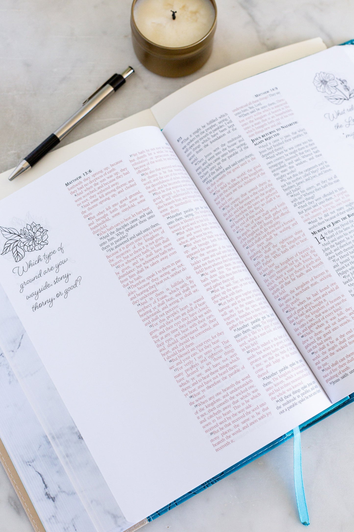 Personal Reflections KJV Bible with Prompts