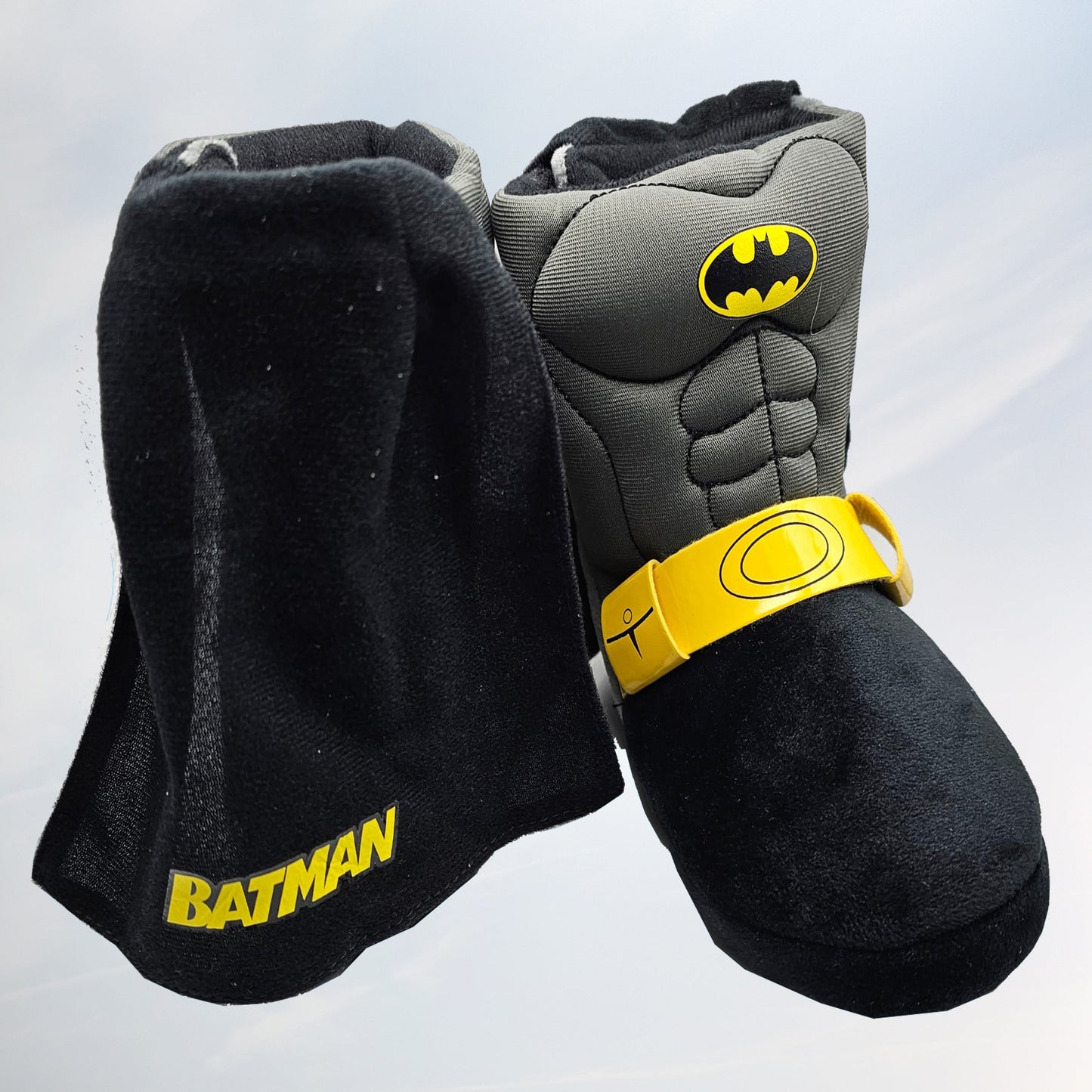 Batman Toddler Boys Caped Slippers