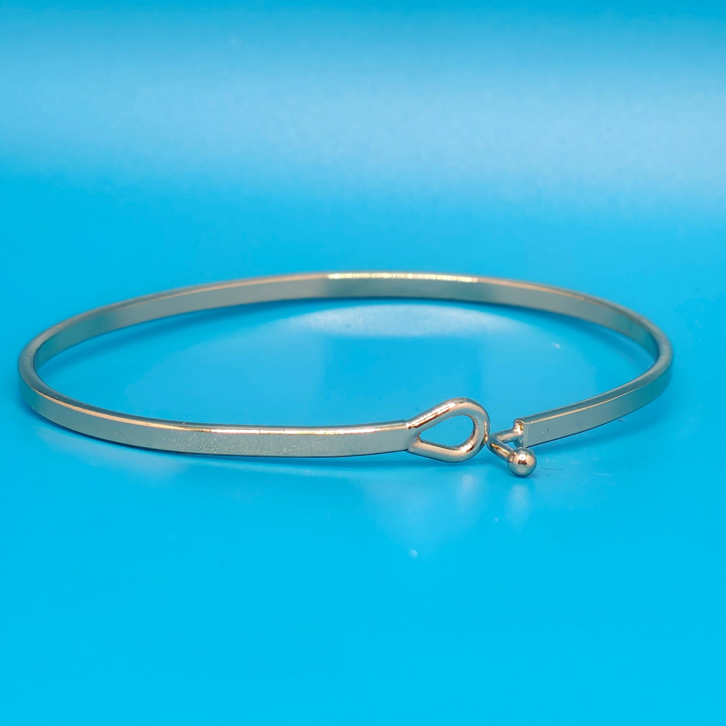 BE GRATEFUL Inspirational Message Bracelet Positive Message Engraved Thin Bangle - Jewelry