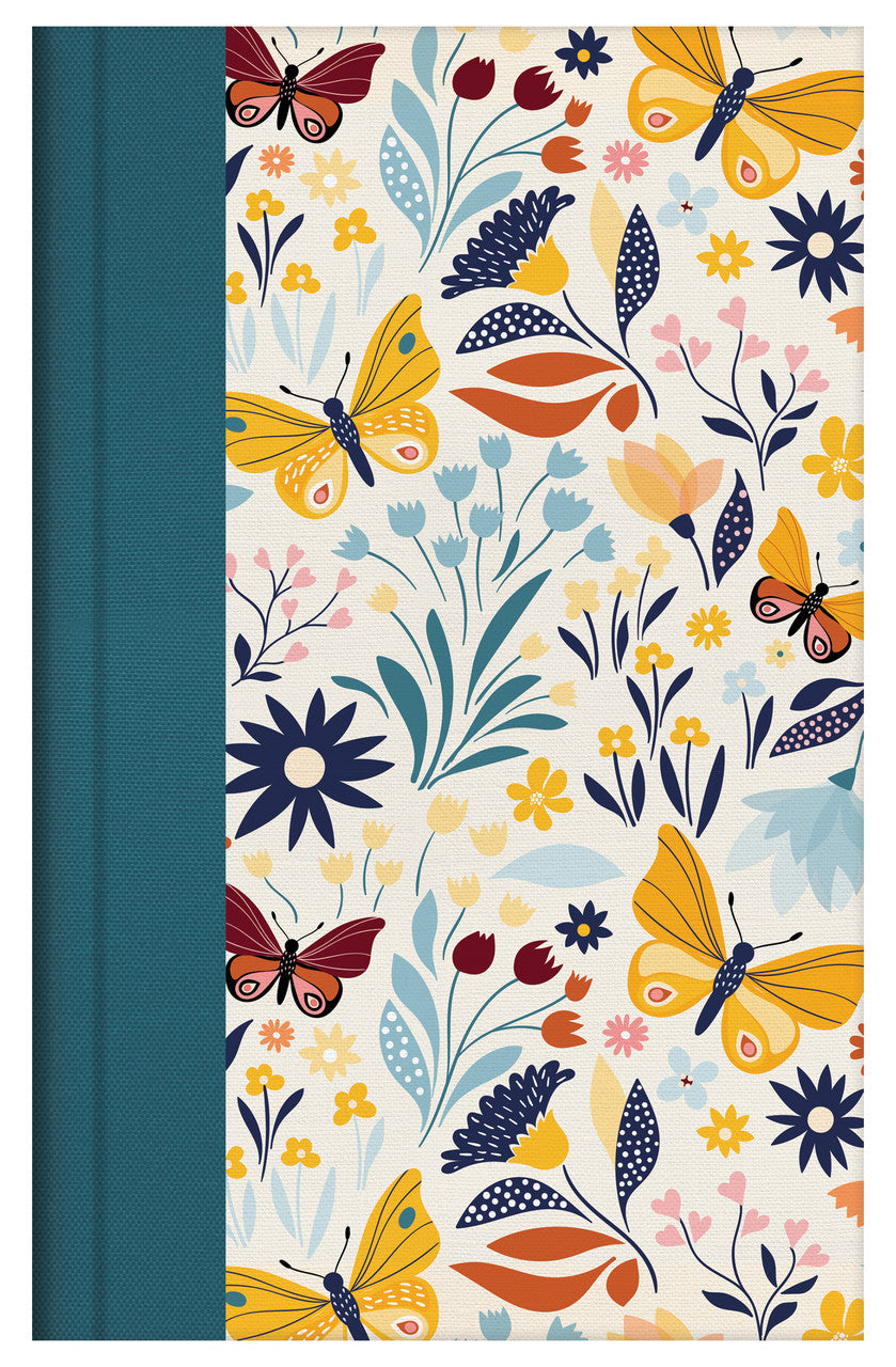 Beautiful Wisdom [Teal Butterfly] - The New Life Version of the Bible Hardcover