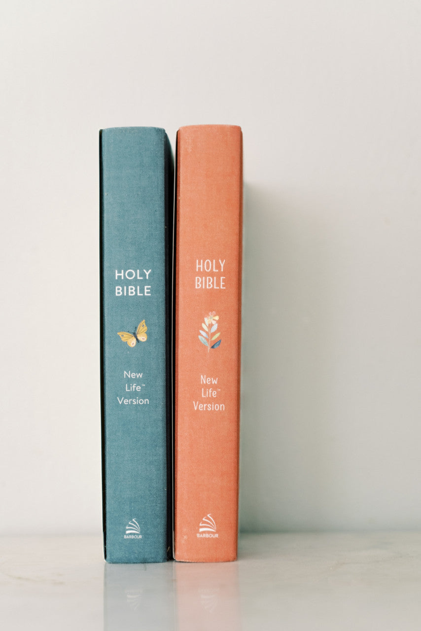 Beautiful Wisdom [Teal Butterfly] - The New Life Version of the Bible Hardcover