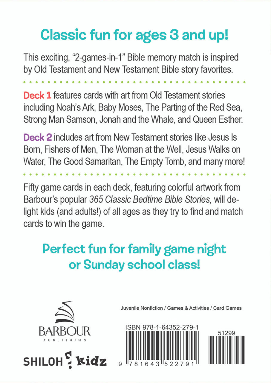Bible Story Match! - Memory Flash Cards