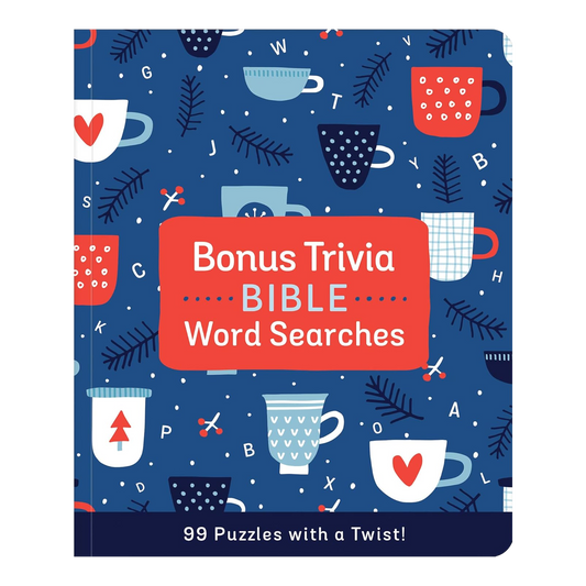 Bonus Trivia Bible Word Searches: 99 Puzzles with a Twist! Paperback Compiled by Barbour Staff - Activities
