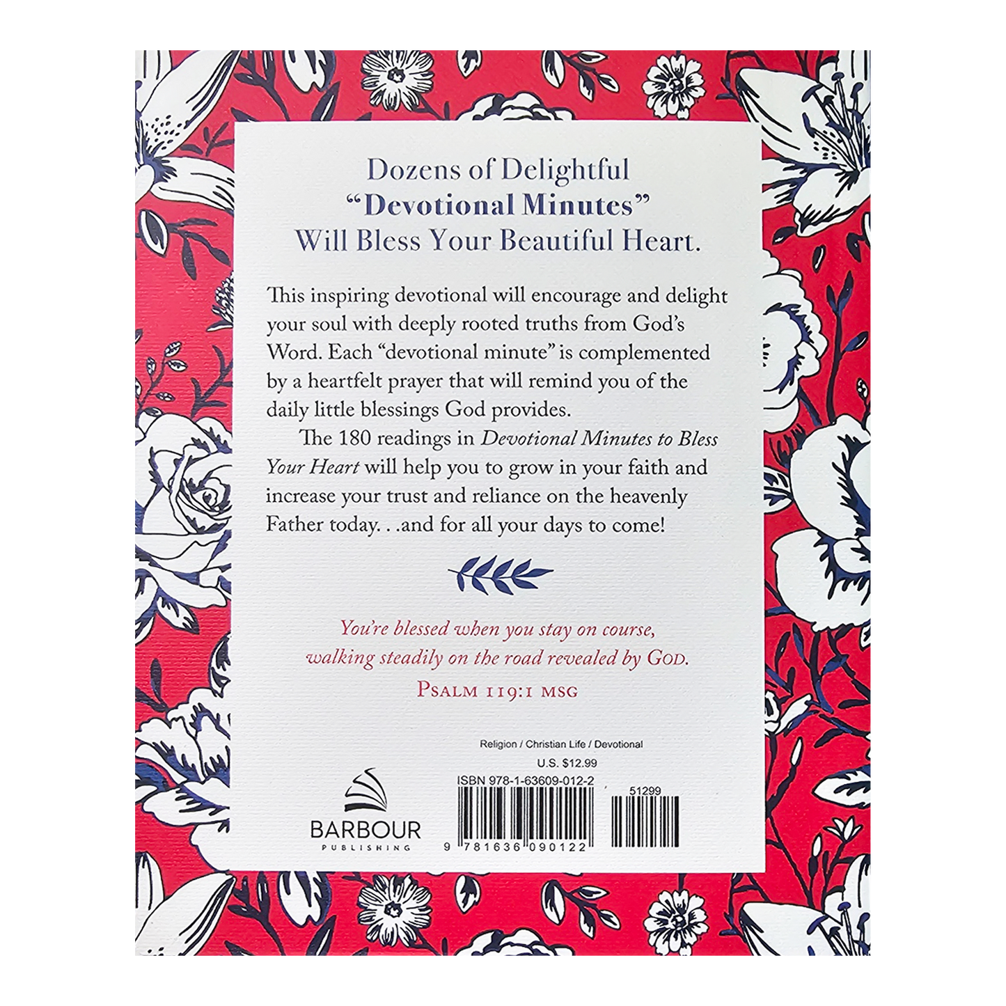 Devotional Minutes to Bless Your Heart Paperback by Parrish & MariLee