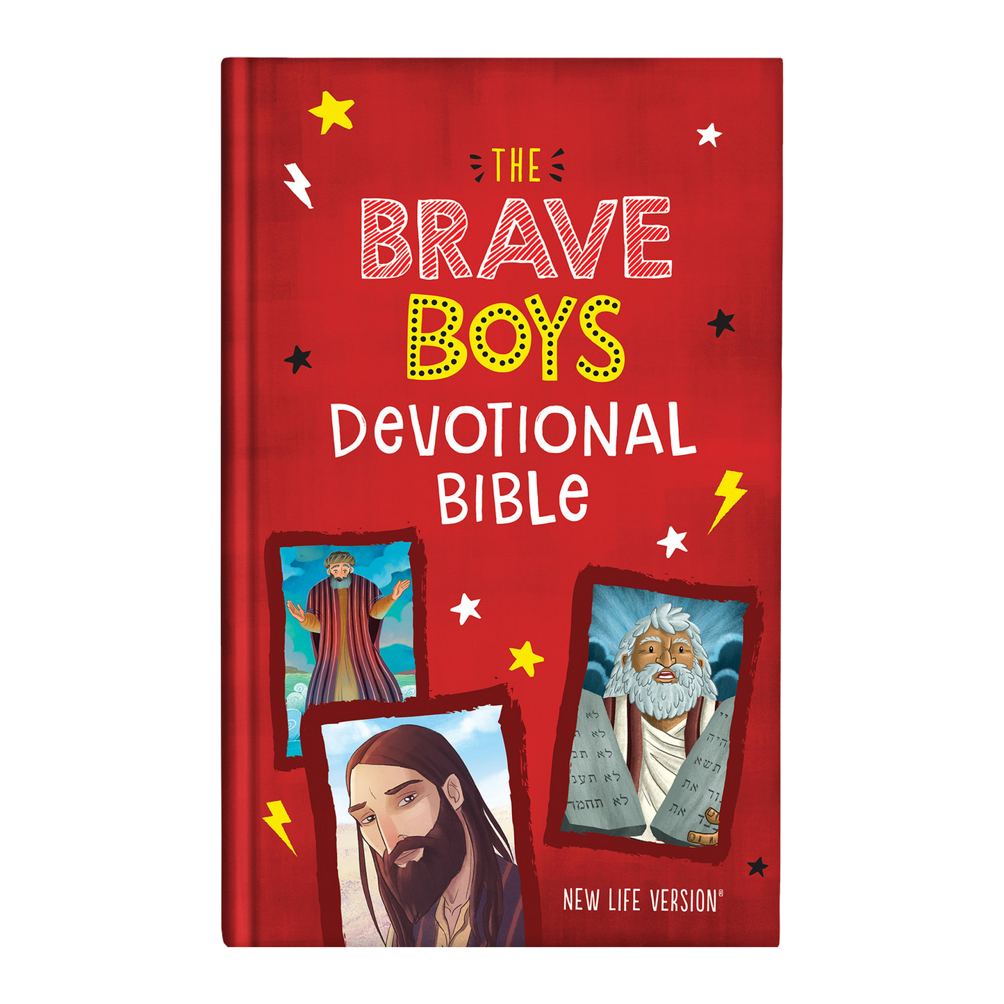 The Brave Boys Devotional Bible: New Life Version Hardcover