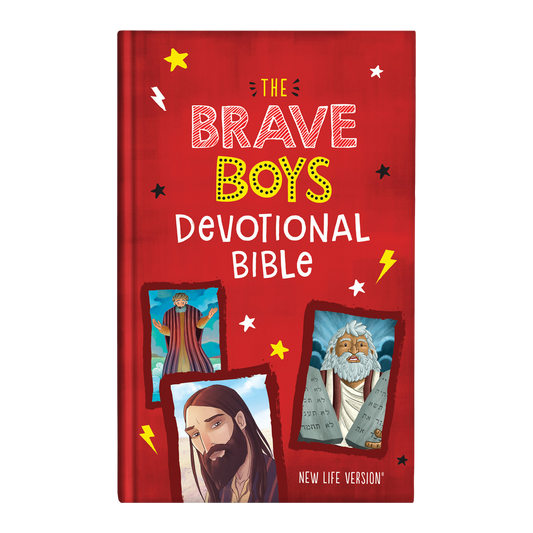 The Brave Boys Devotional Bible: New Life Version Hardcover