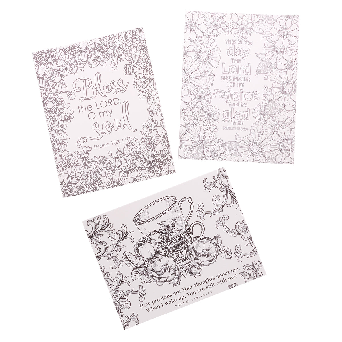 Psalms in Color - Coloring Cards