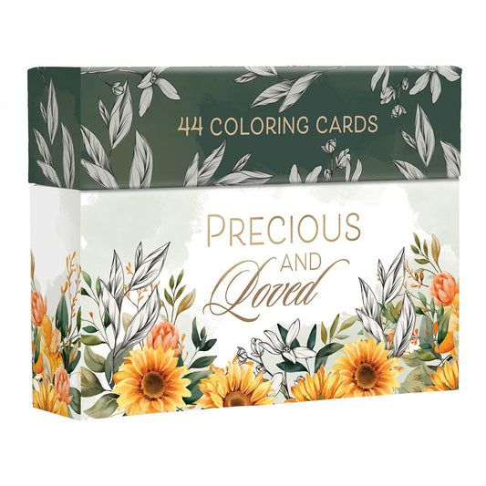 Precious and Loved Boxed Coloring Cards