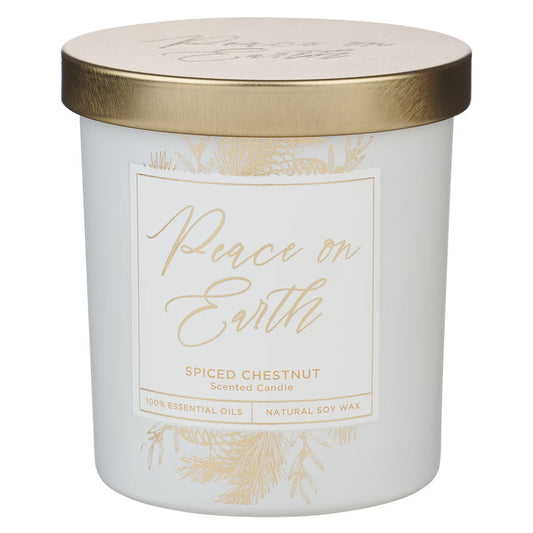 Peace on Earth Scented Candle in a Glass Jar