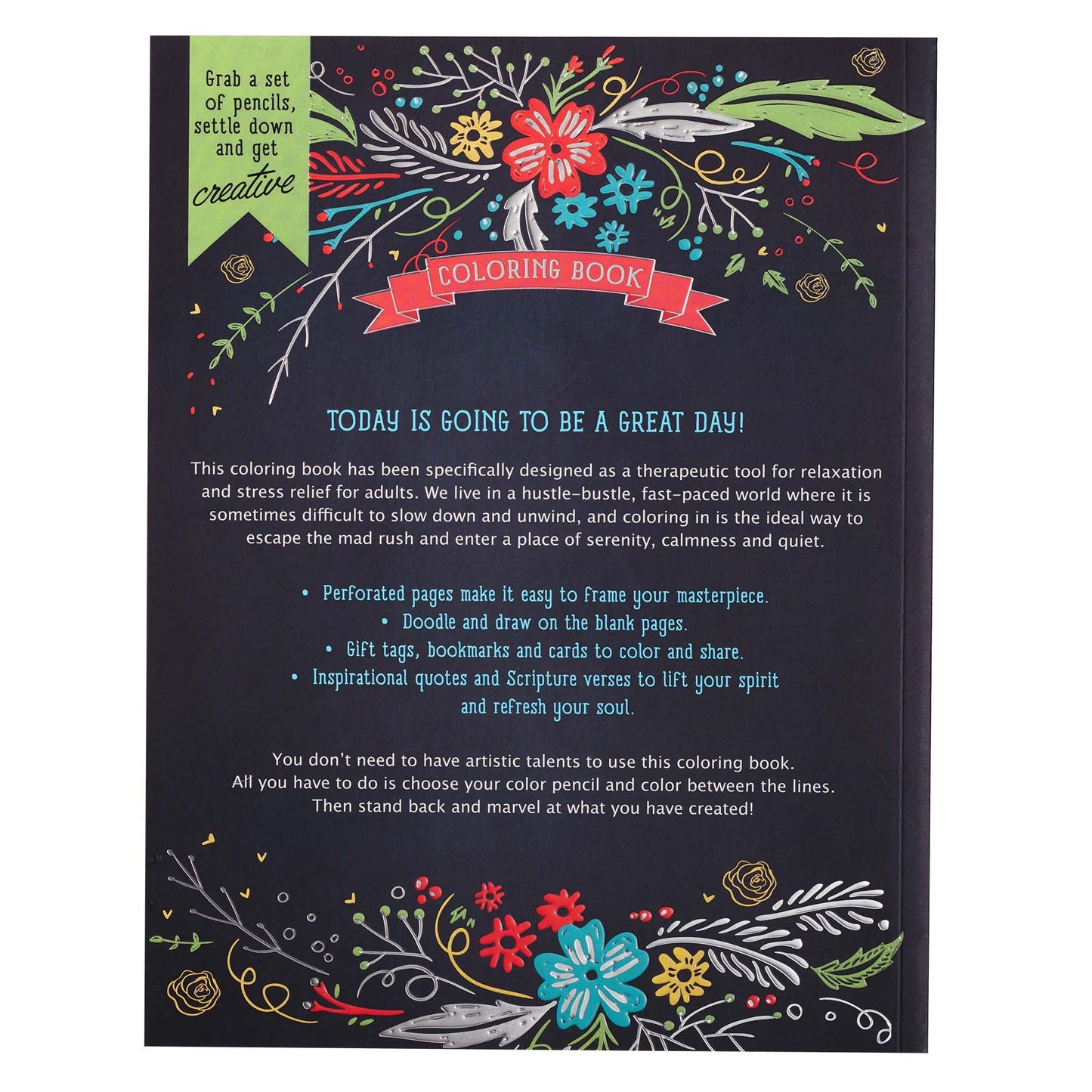 Today is Going to be a Great Day - Coloring Book