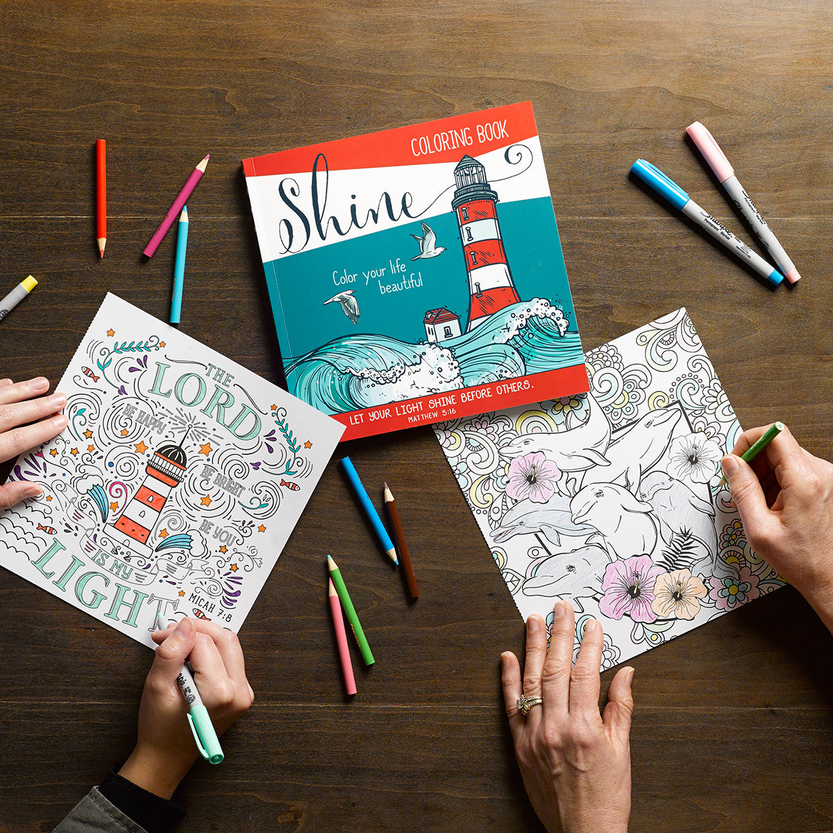Shine Matthew 5:16 - Coloring Book