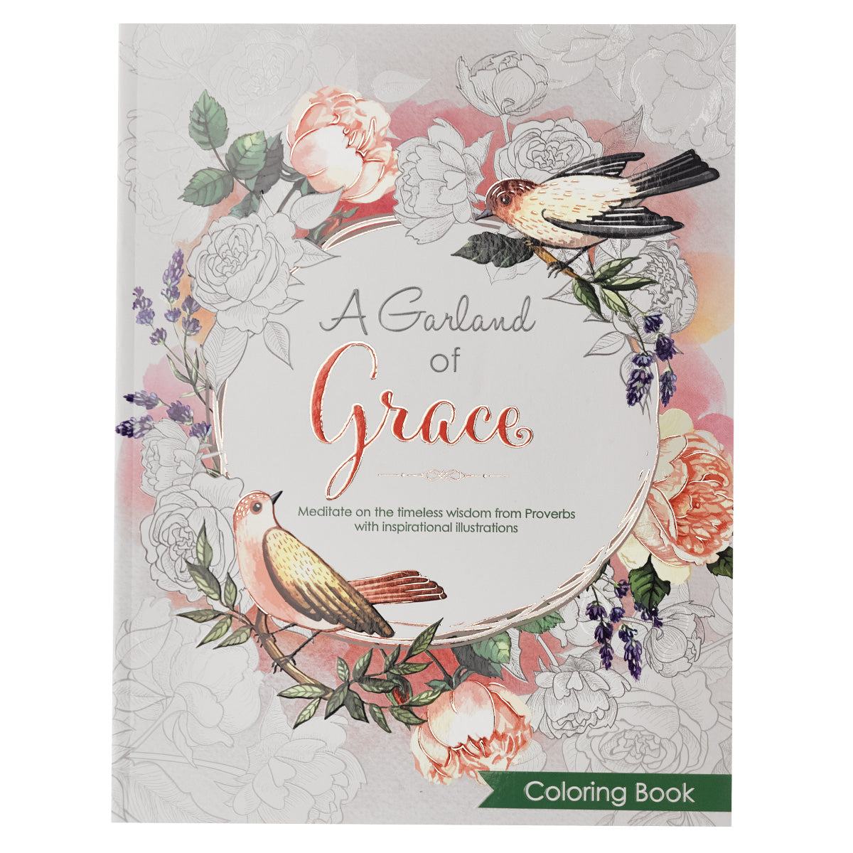 A Garland of Grace Proverbs - Coloring Book