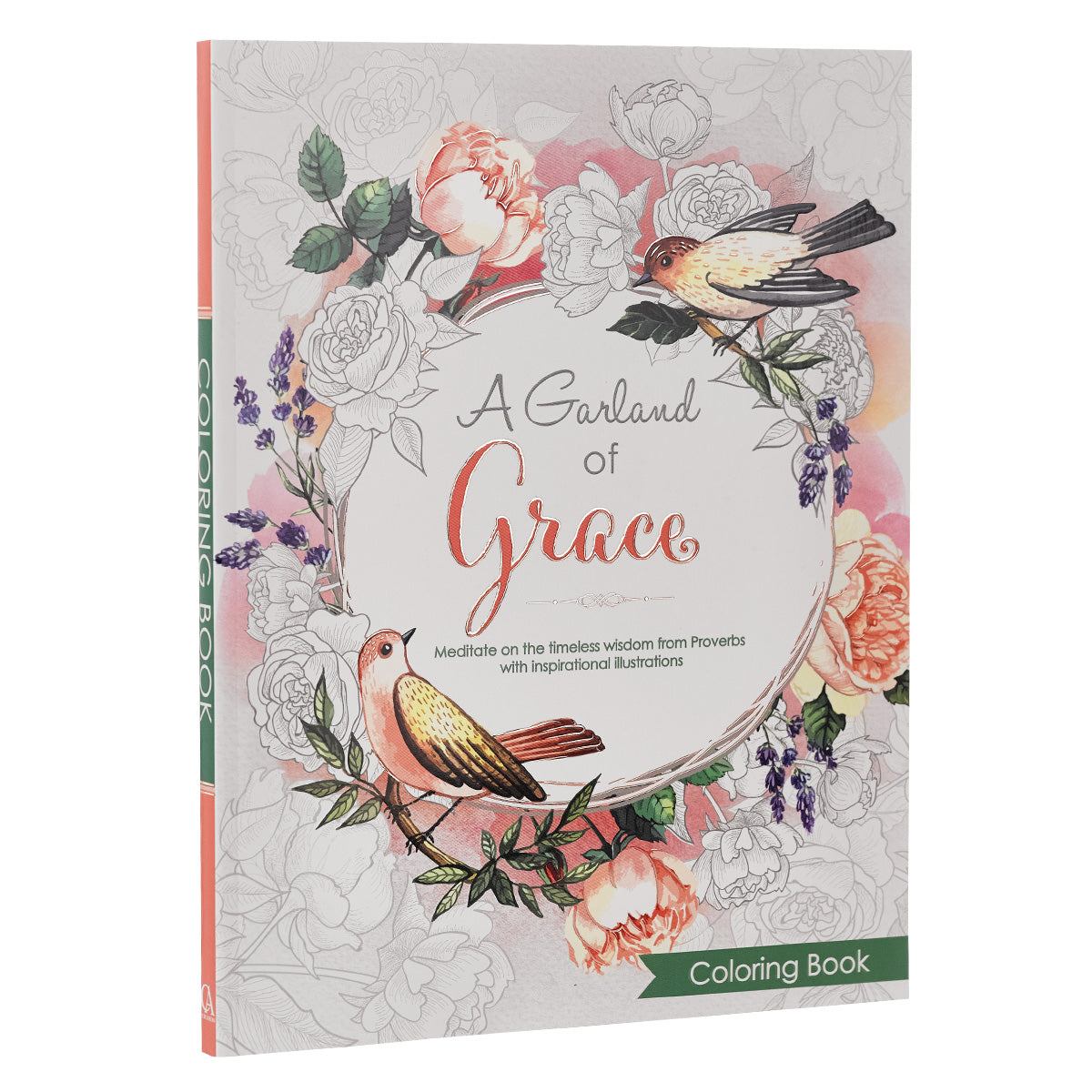 A Garland of Grace Proverbs - Coloring Book