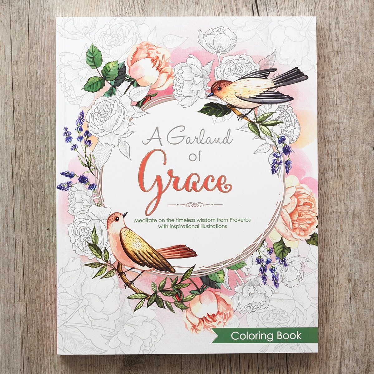 A Garland of Grace Proverbs - Coloring Book