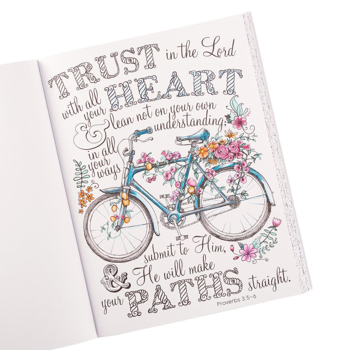 A Garland of Grace Proverbs - Coloring Book