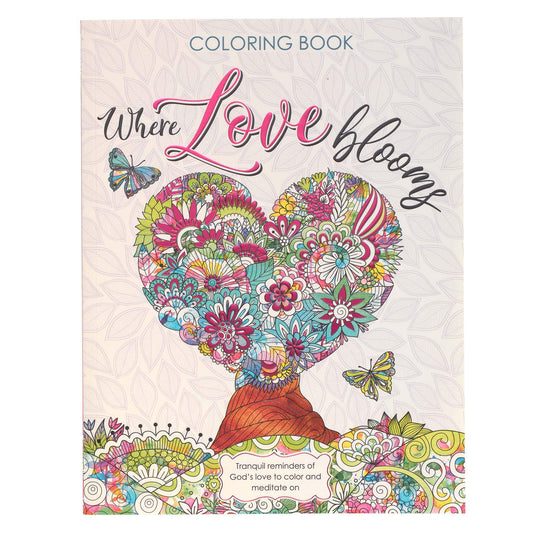 Where Love Blooms - Coloring Book