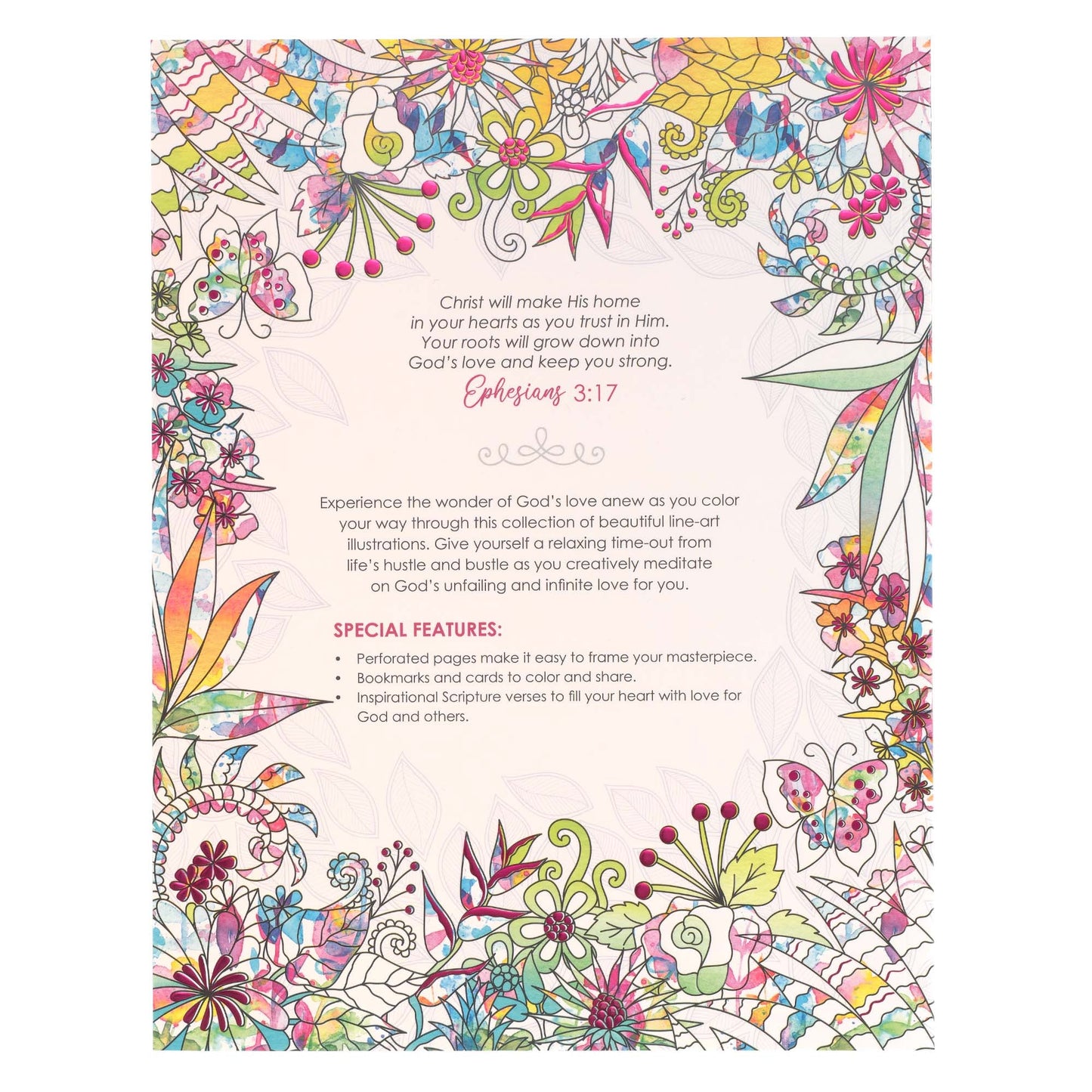 Where Love Blooms - Coloring Book