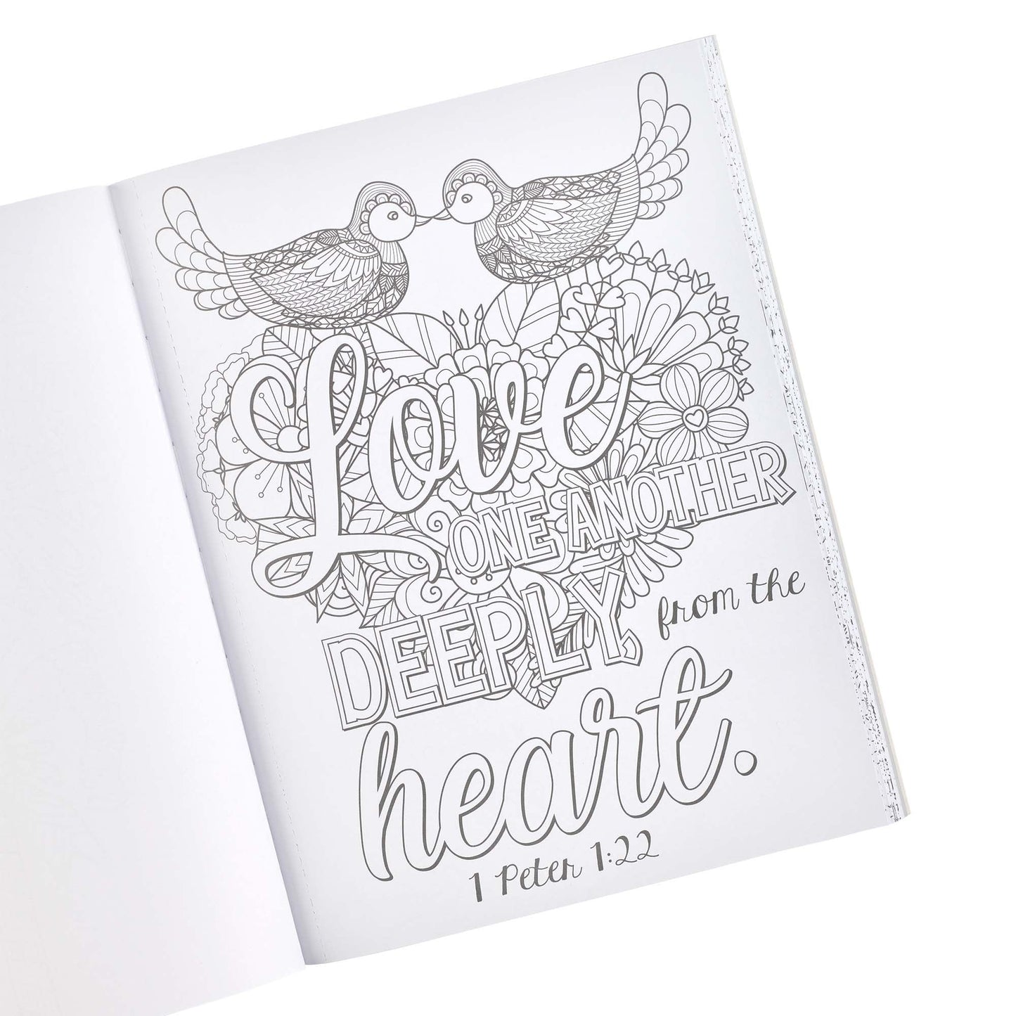Where Love Blooms - Coloring Book