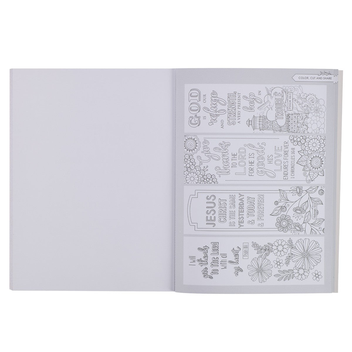 Grateful & Blessed - Coloring Book