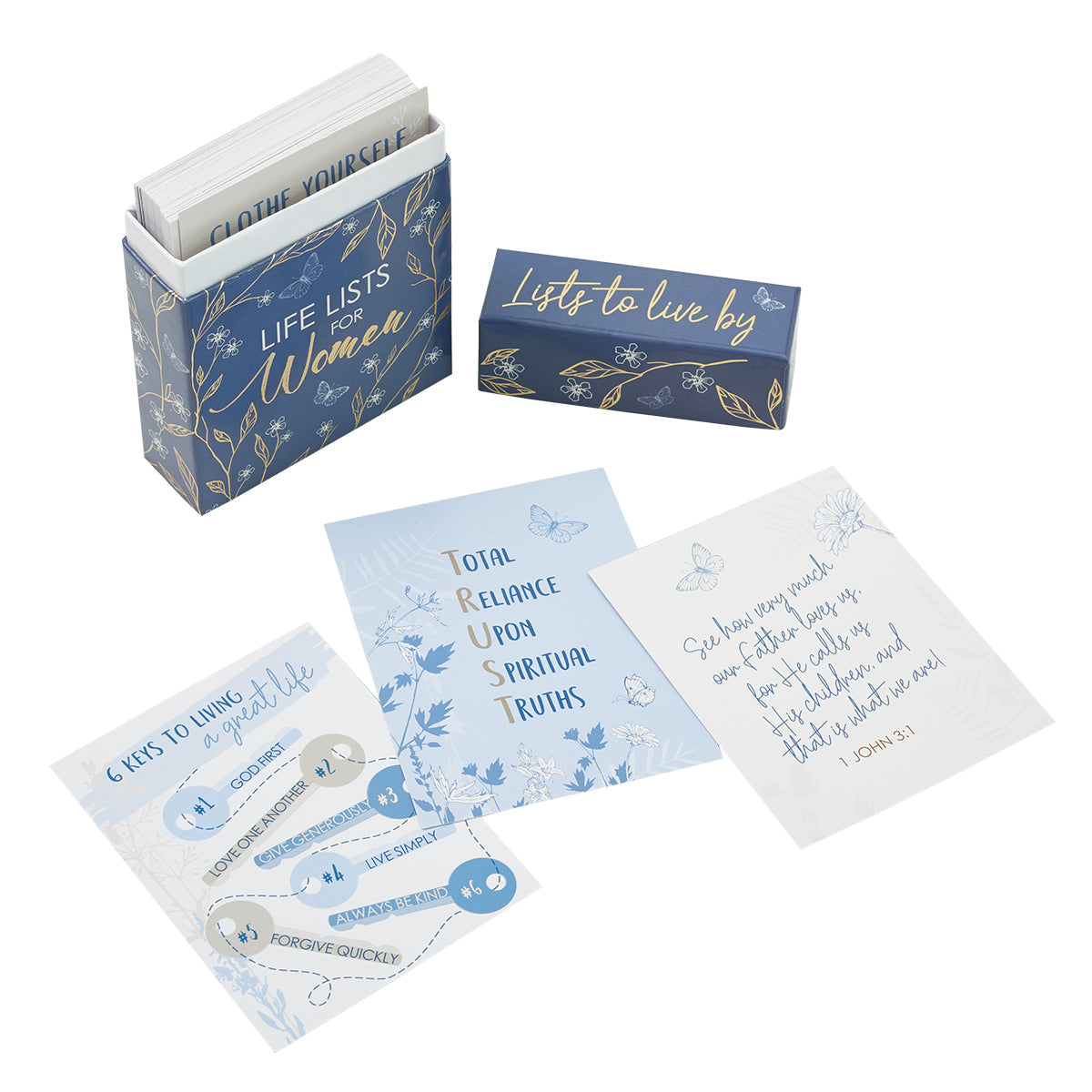 Life Lists for Women -Promise And Prayer Cards