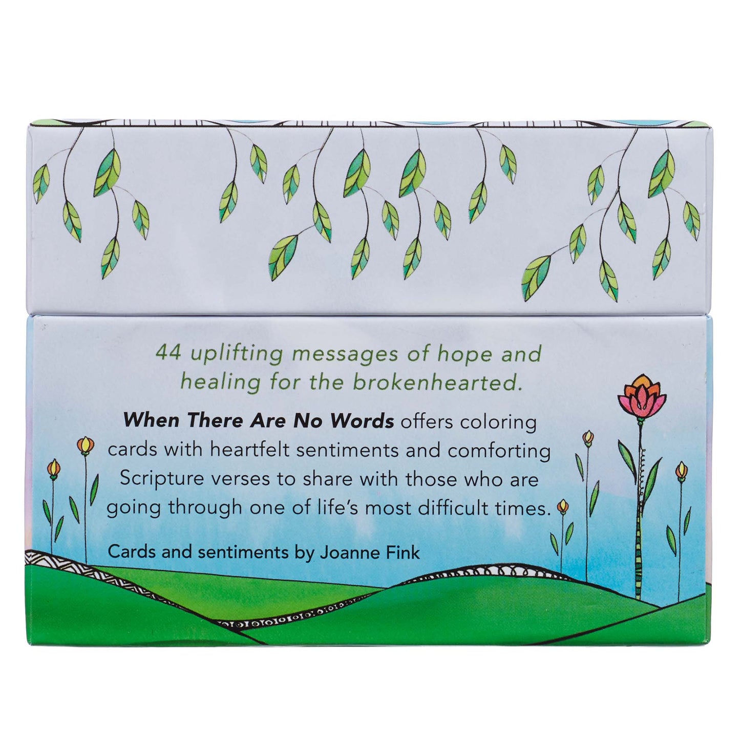 When There Are No Words Cards To Color And Comfort BY JOANNE FINK Coloring Cards