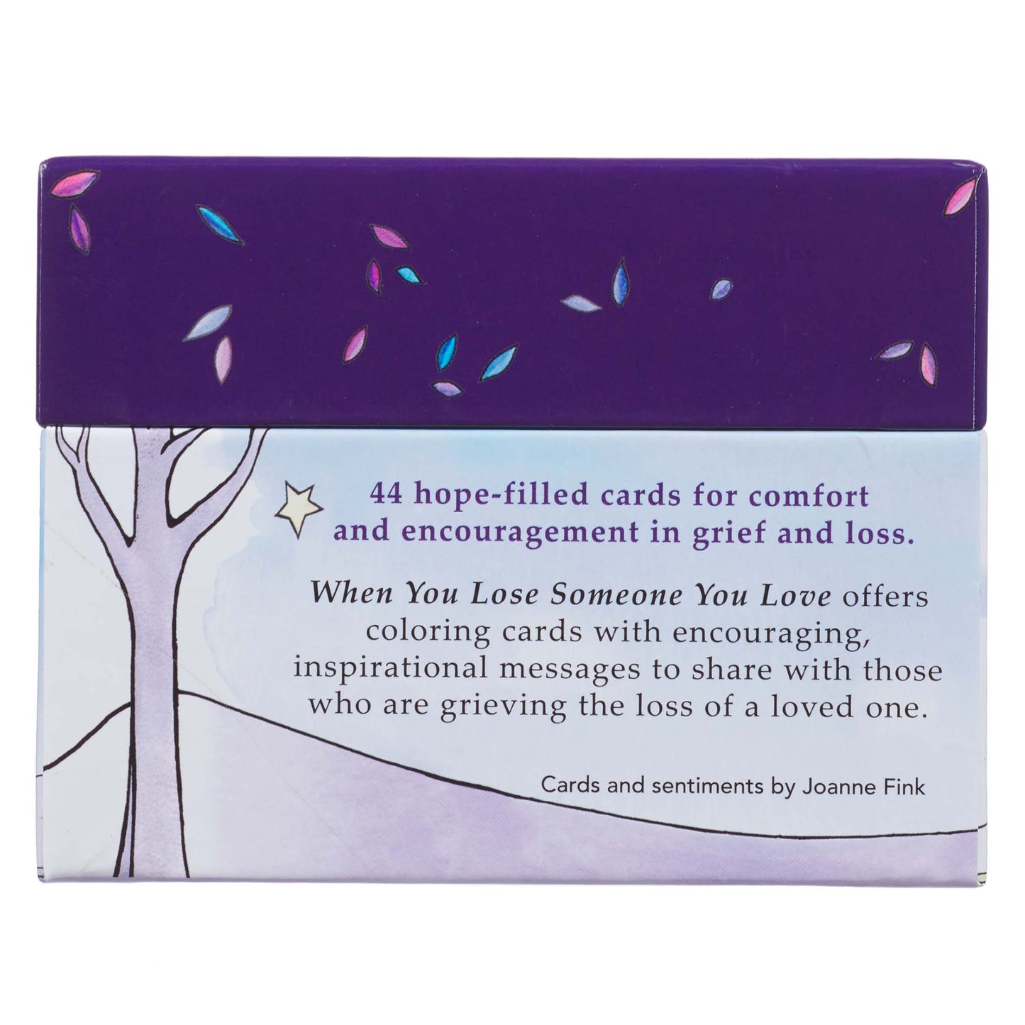 When You Lose Someone You Love Cards To Color And Comfort - Coloring Cards BY JOANNE FINK
