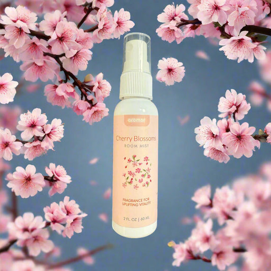 Cherry Blossoms Room Mist Uplifting Vitality Fragrance Spray 2 Fl Oz