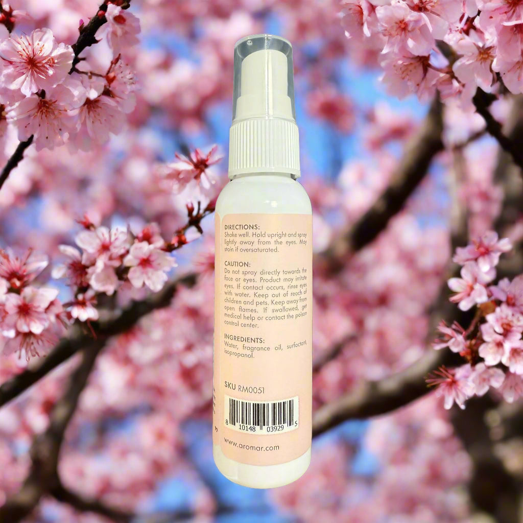 Cherry Blossoms Room Mist Uplifting Vitality Fragrance Spray 2 Fl Oz