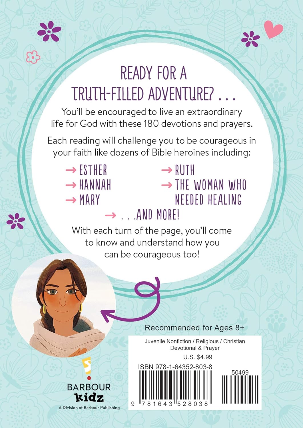 Choose Extraordinary: 180 Faith-Building Devotions for Courageous Girls Paperback