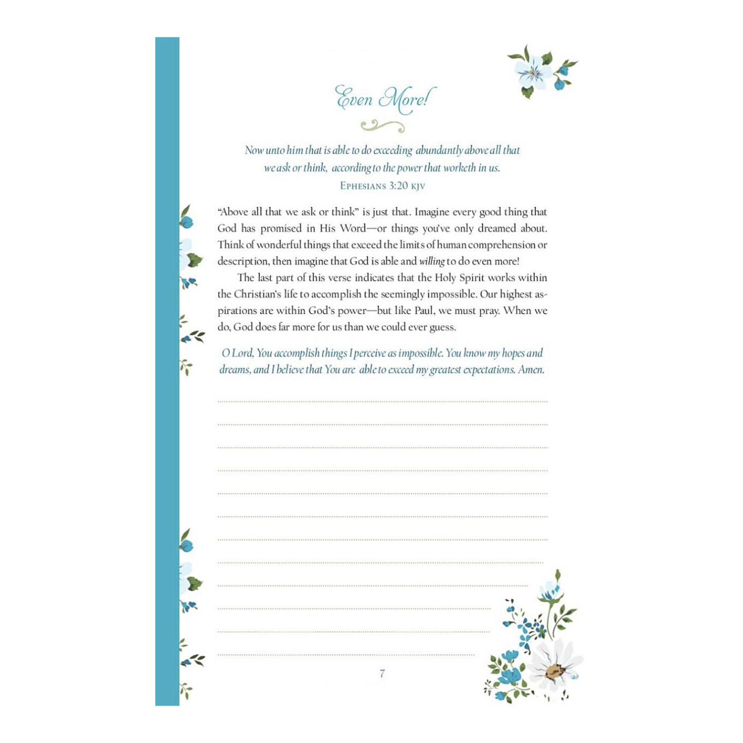 Choose Hope: 3-Minute Devotions for Women Journal Paperback Compiled by Barbour Staff (