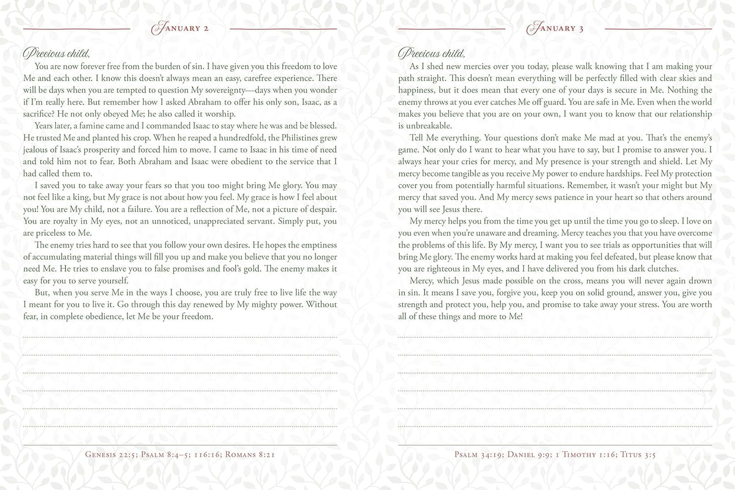 Come, Follow Me Daily Devotional Journal: 365 Life-Changing Messages from Your Heavenly Father Paperback by Matt Koceich
