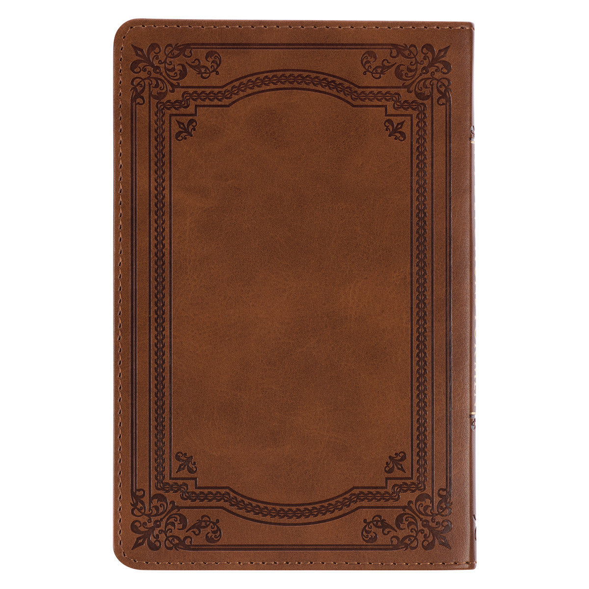 101 Devotions for Men Tawny Brown Faux Leather Devotional - 1 Timothy 6:11 - Men's Devotional