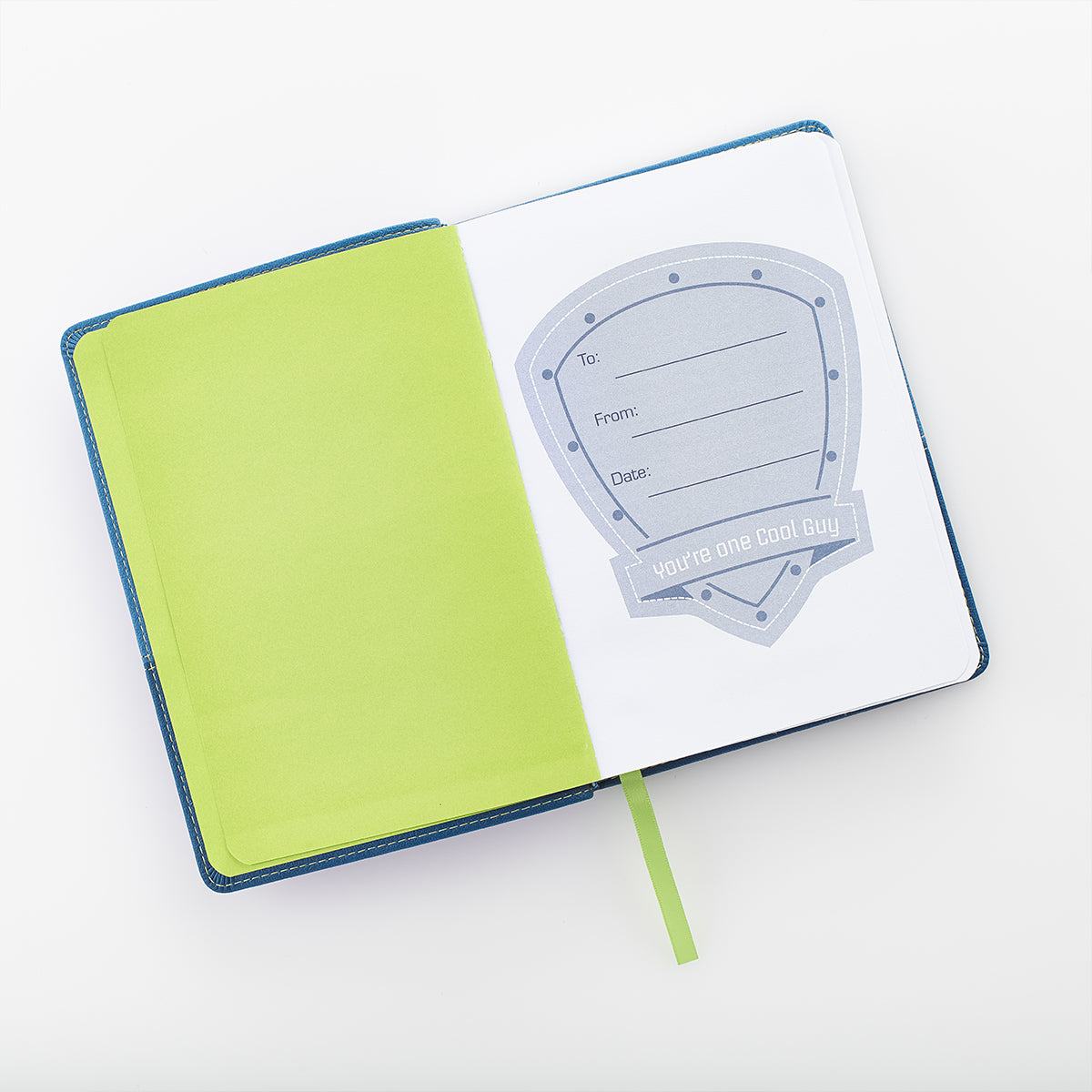 365 Days to Knowing God for Guys Devotional - Faux Leather Edition BY CAROLYN LARSEN - Men's Devotional