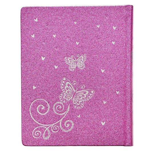 Purple Glitter My Creative Bible for Girls - an ESV Journaling Bible By Amanda Cowles