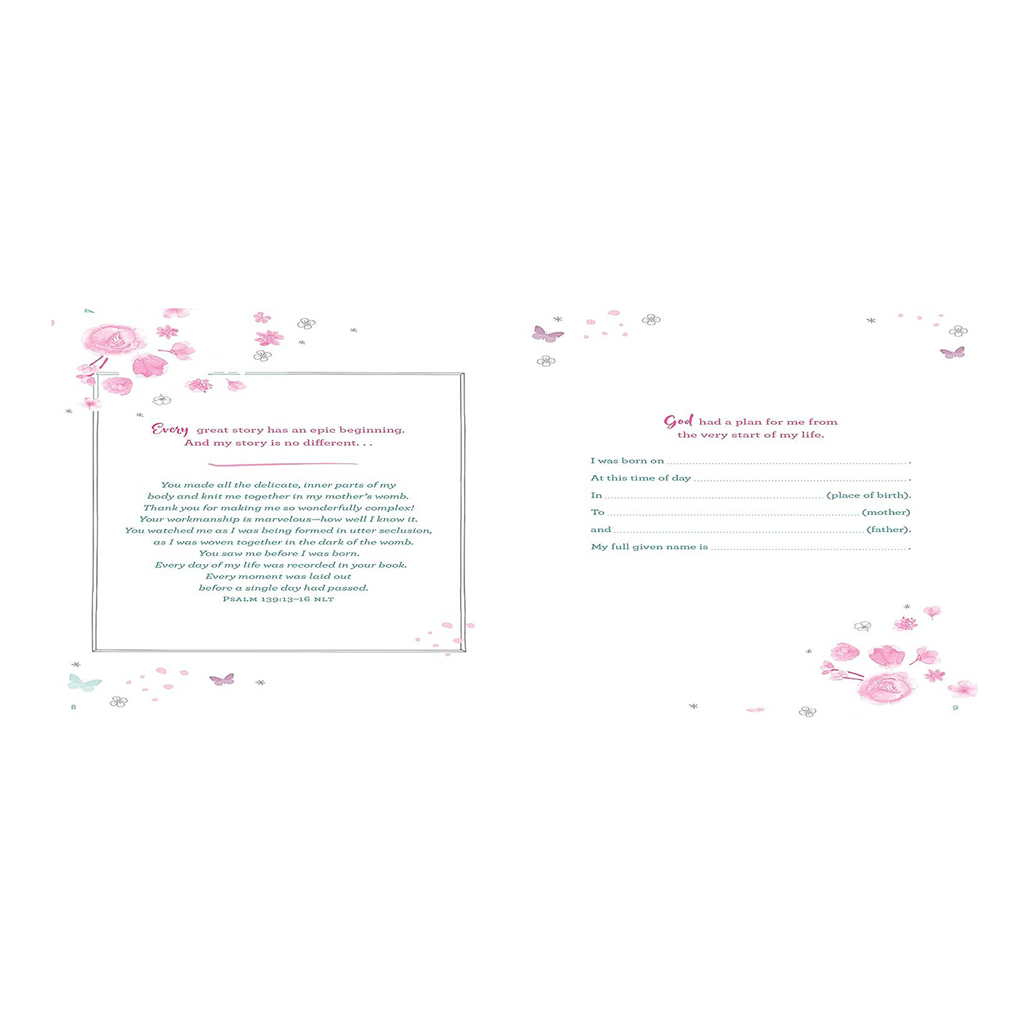 Every Scripture Tells a Story Devotional Thought Journal for Women Hardcover by JoAnne Simmons