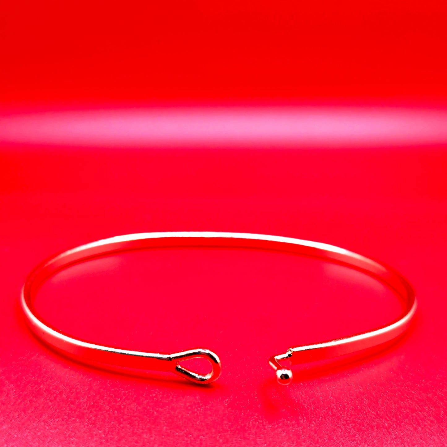 EXPECT GREAT THINGS Inspirational Message Bracelet Positive Message Engraved Thin Bangle - Jewelry