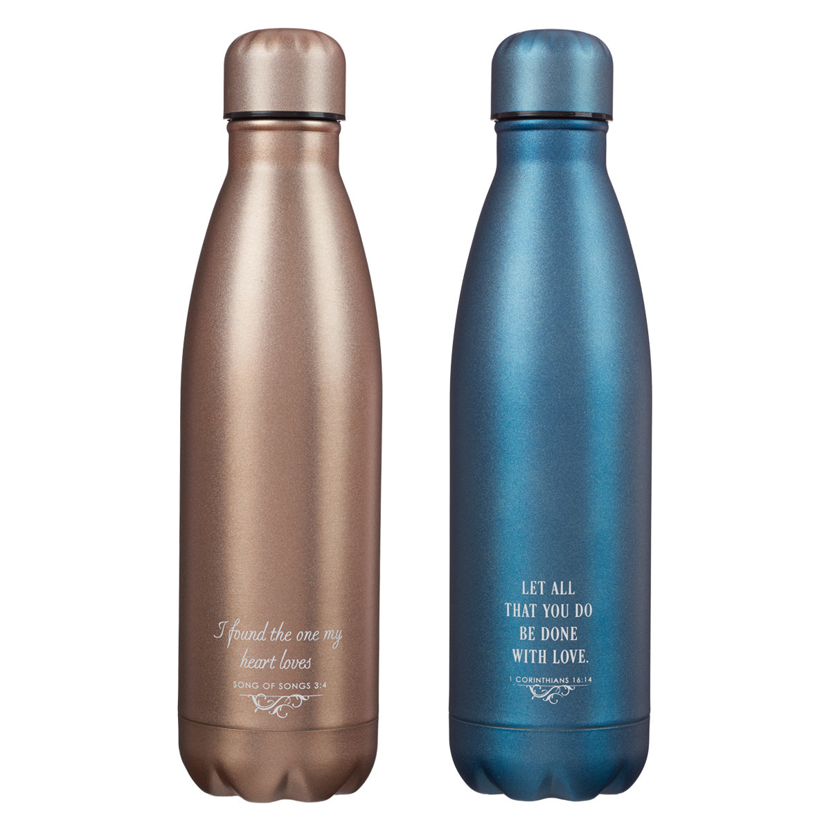 Mr and Mrs Water Bottle Set