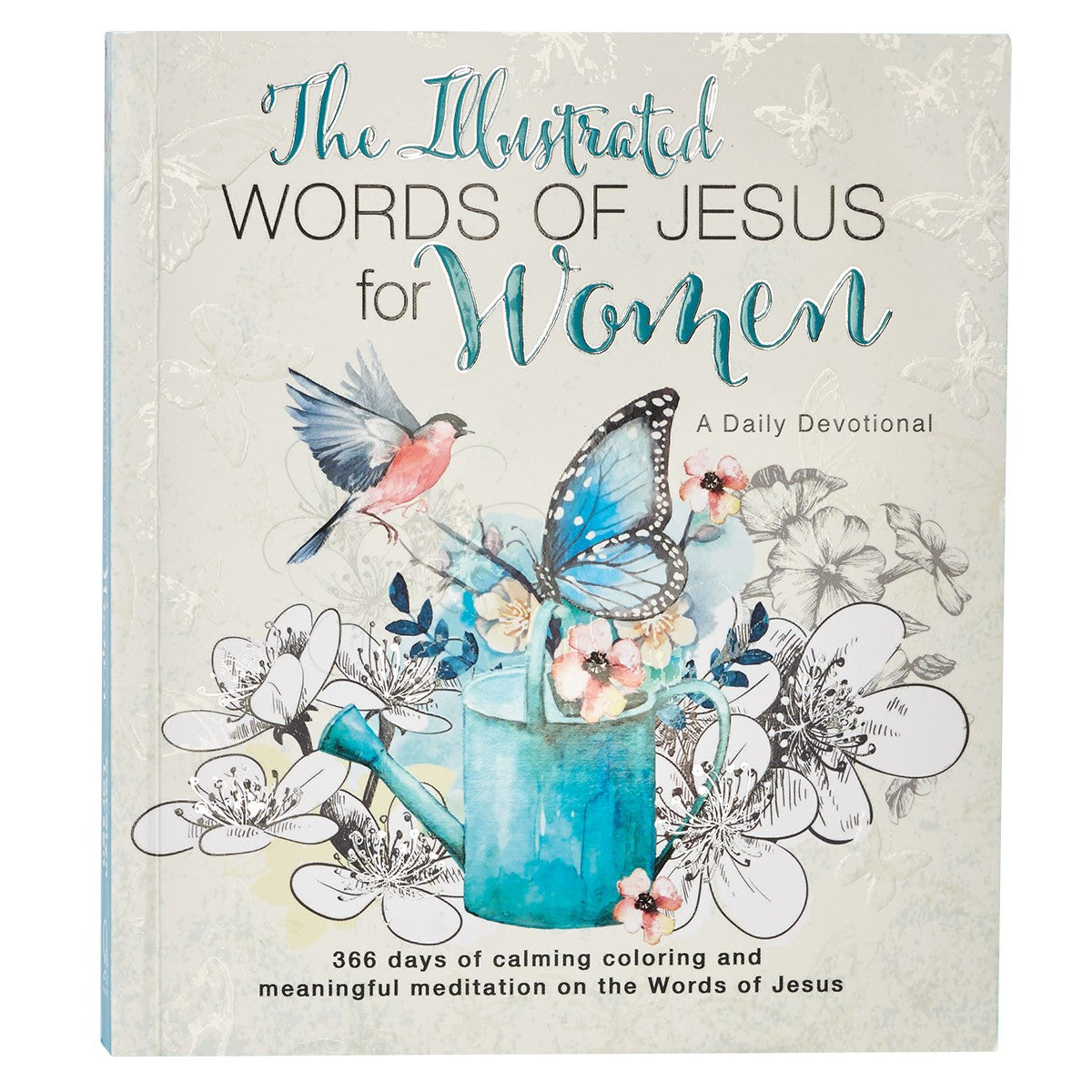 The Illustrated Words of Jesus for Women Coloring Devotional by Carolyn Larsen