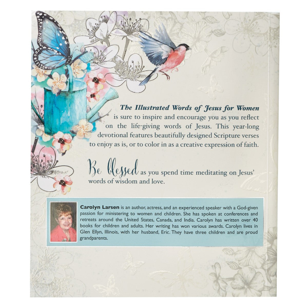 The Illustrated Words of Jesus for Women Coloring Devotional by Carolyn Larsen