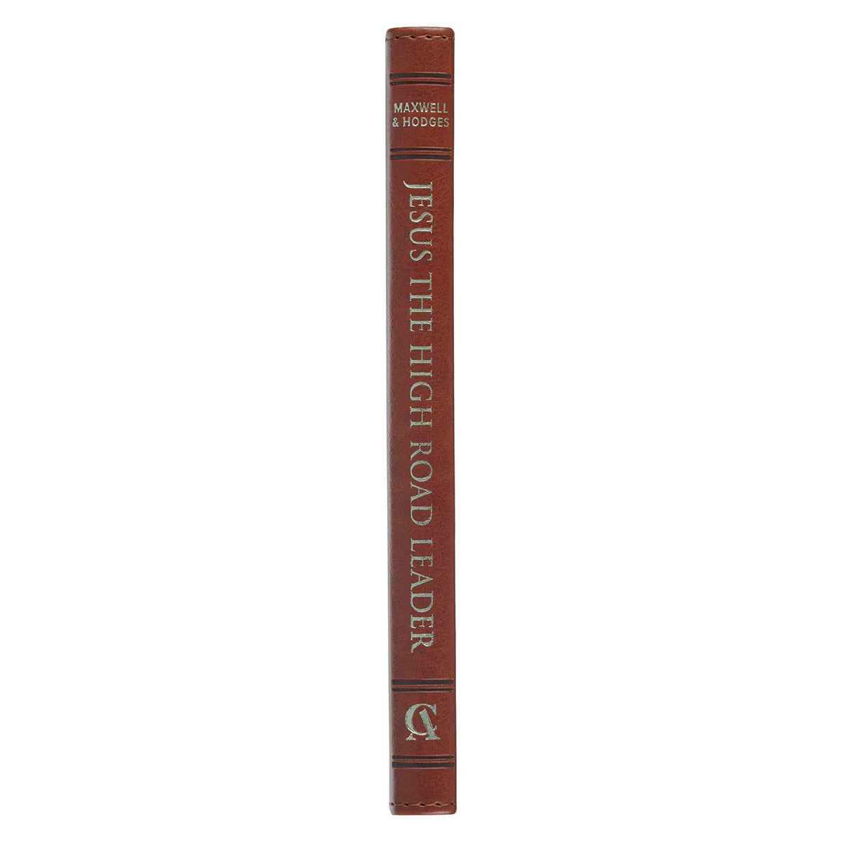 Jesus the High Road Leader Chestnut Brown Faux Leather Gift Book by Chris Hodges