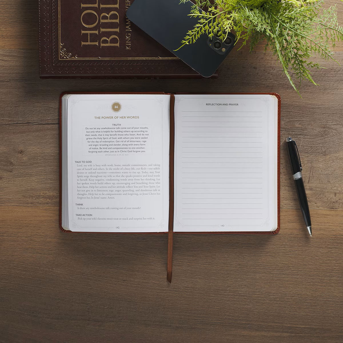 199 Prayers for My Wife Saddle Tan Faux Leather Prayer and Journaling Guide