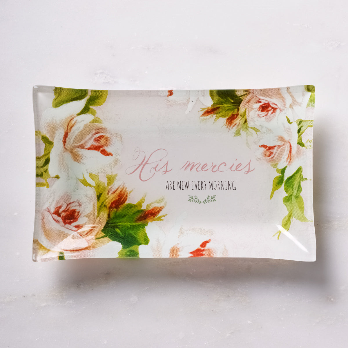 His Mercies Are New Every Morning - Trinket Tray